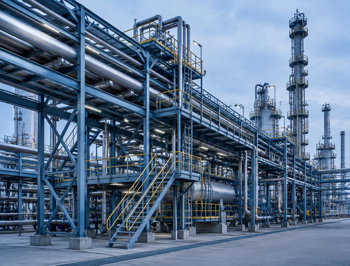 Industrial Facilities structural steel project